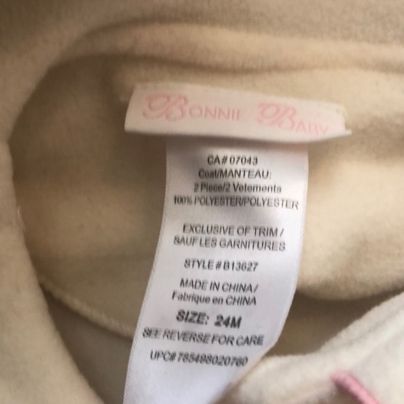 Bonnie baby jacket with matching hat - Picture 7 of 8